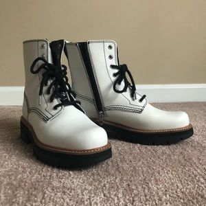 NEW Women’s Clark’s Boots- White